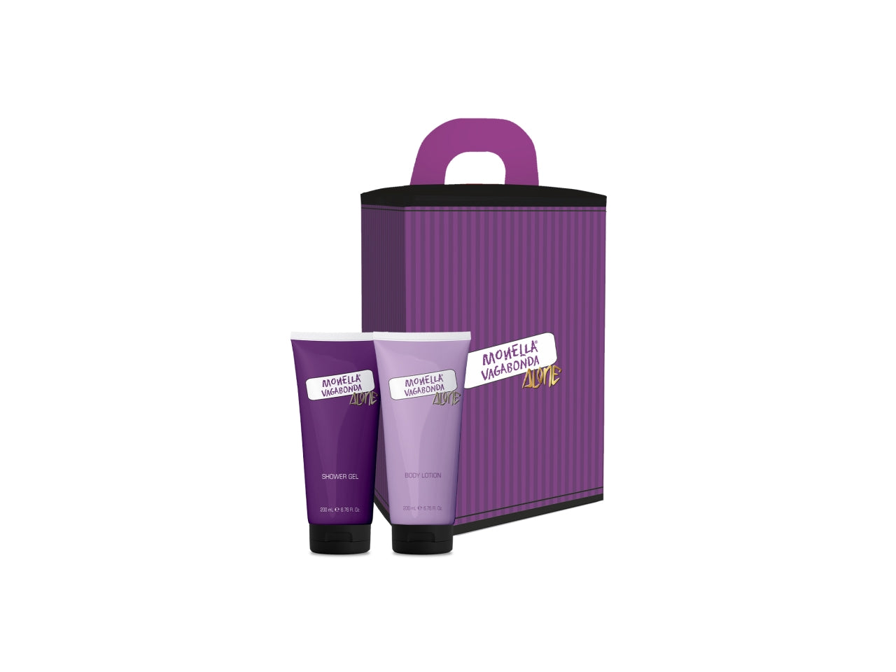 Monella Vagabonda Alonebl snob composto da body lotion 200ml e shower gel 200ml