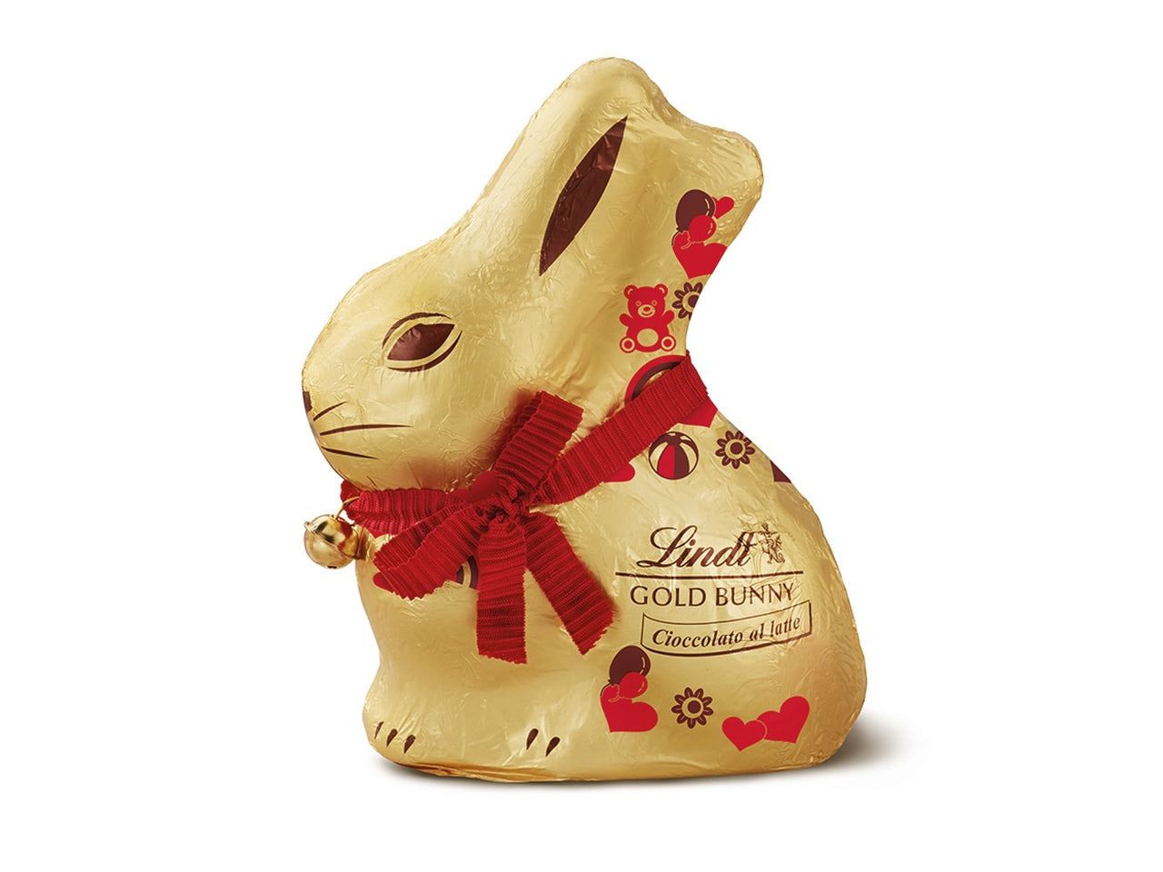 Bunny gold affetto cioccolato al latte