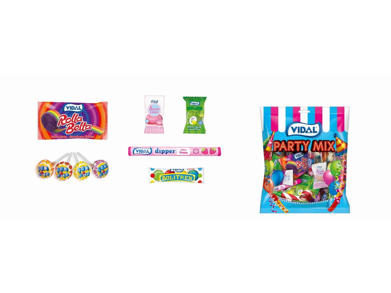 Caramelle party mix in busta da 150gr