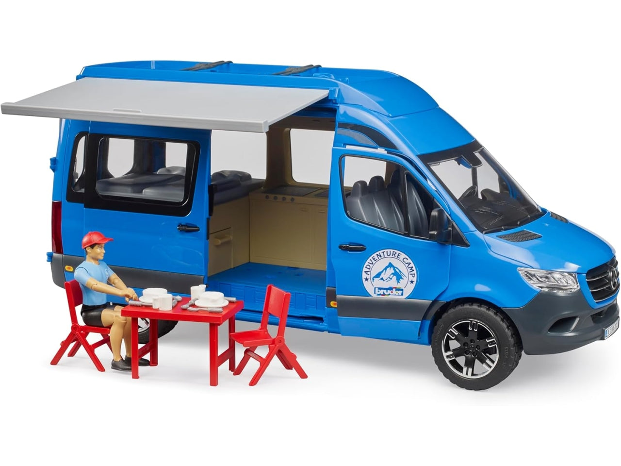 Bruder camper con personaggio 2684 mb sprinter