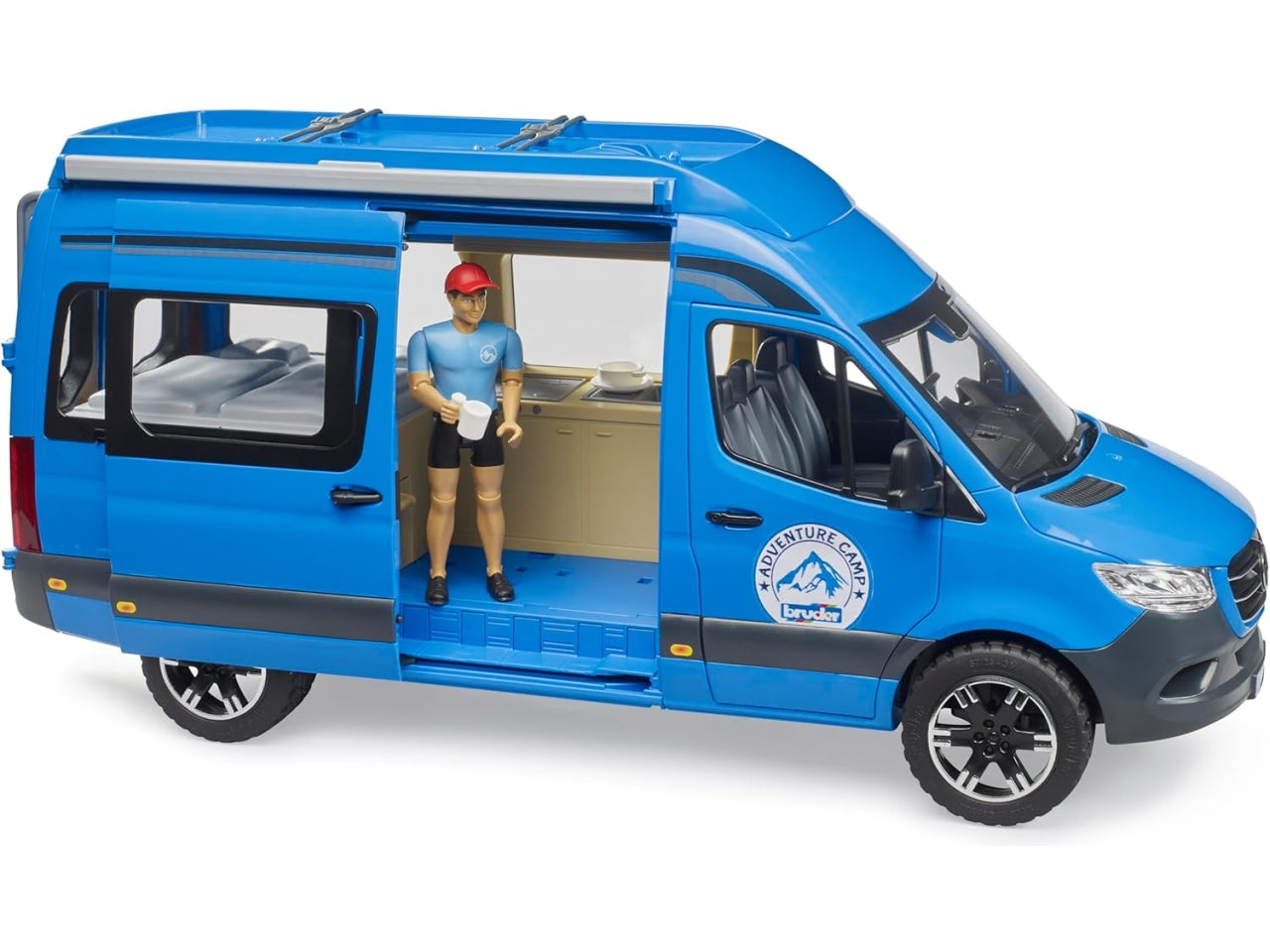 Bruder camper con personaggio 2684 mb sprinter