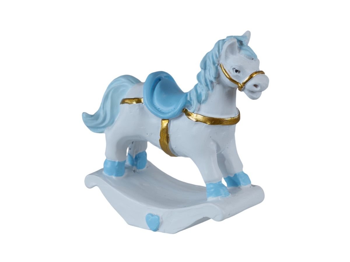 Cavalluccio h. 5cm celeste