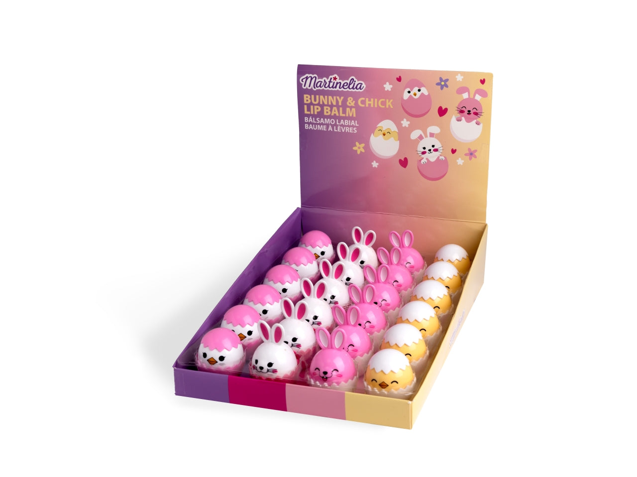 Martinelia bouncy bunny and lovely chick balsamo labbra