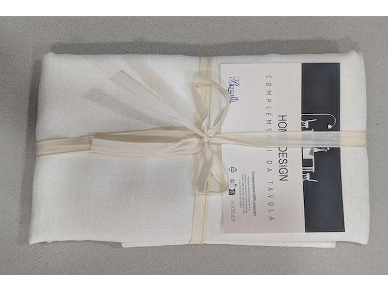 Runner wedding rosabella 70x300cm di colore beige