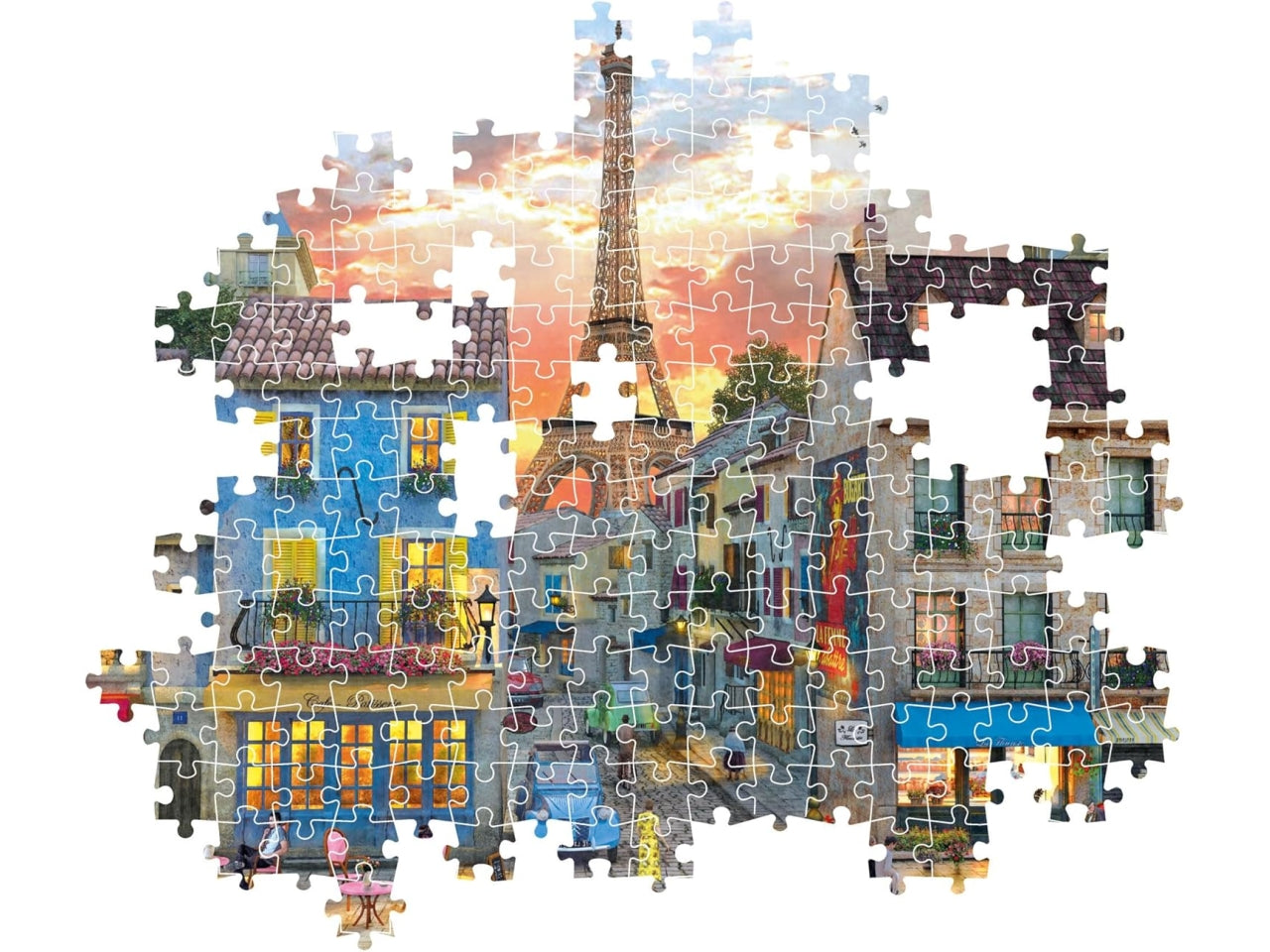 Puzzle 1000 pezzi hqc streets of paris 2024