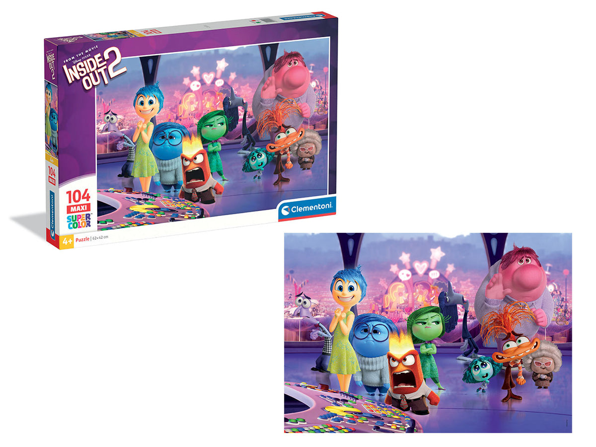 Puzzle 104 pezzi maxi inside out