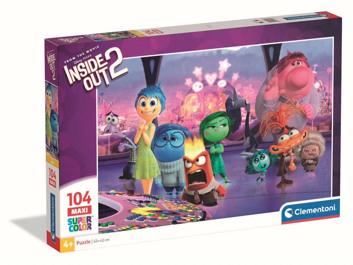 Puzzle 104 pezzi maxi inside out