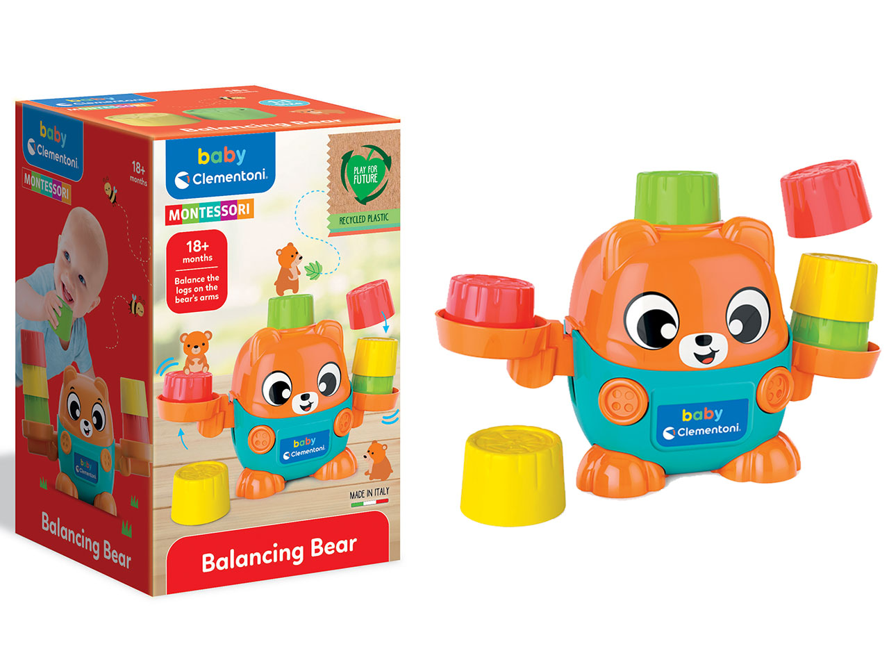 Bear balance toy