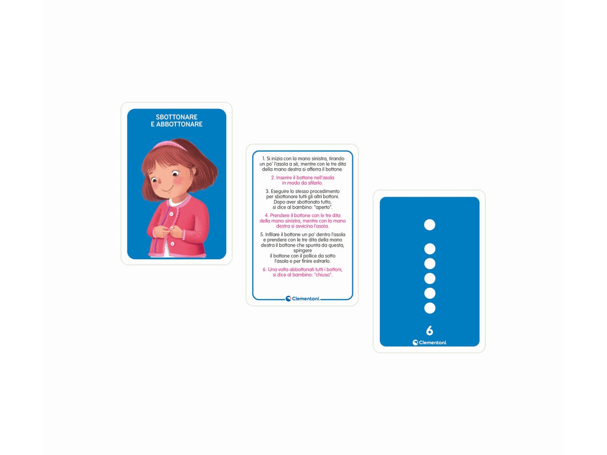 Montessori - carte aiutami a fare da solo
