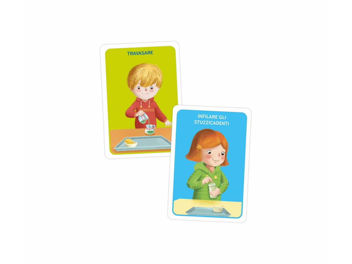 Montessori - carte aiutami a fare da solo