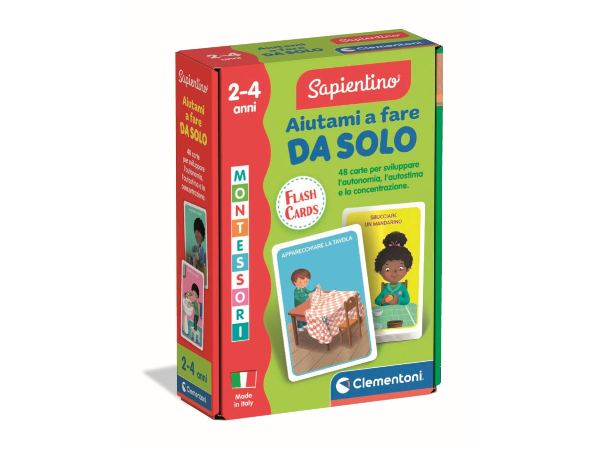 Montessori - carte aiutami a fare da solo