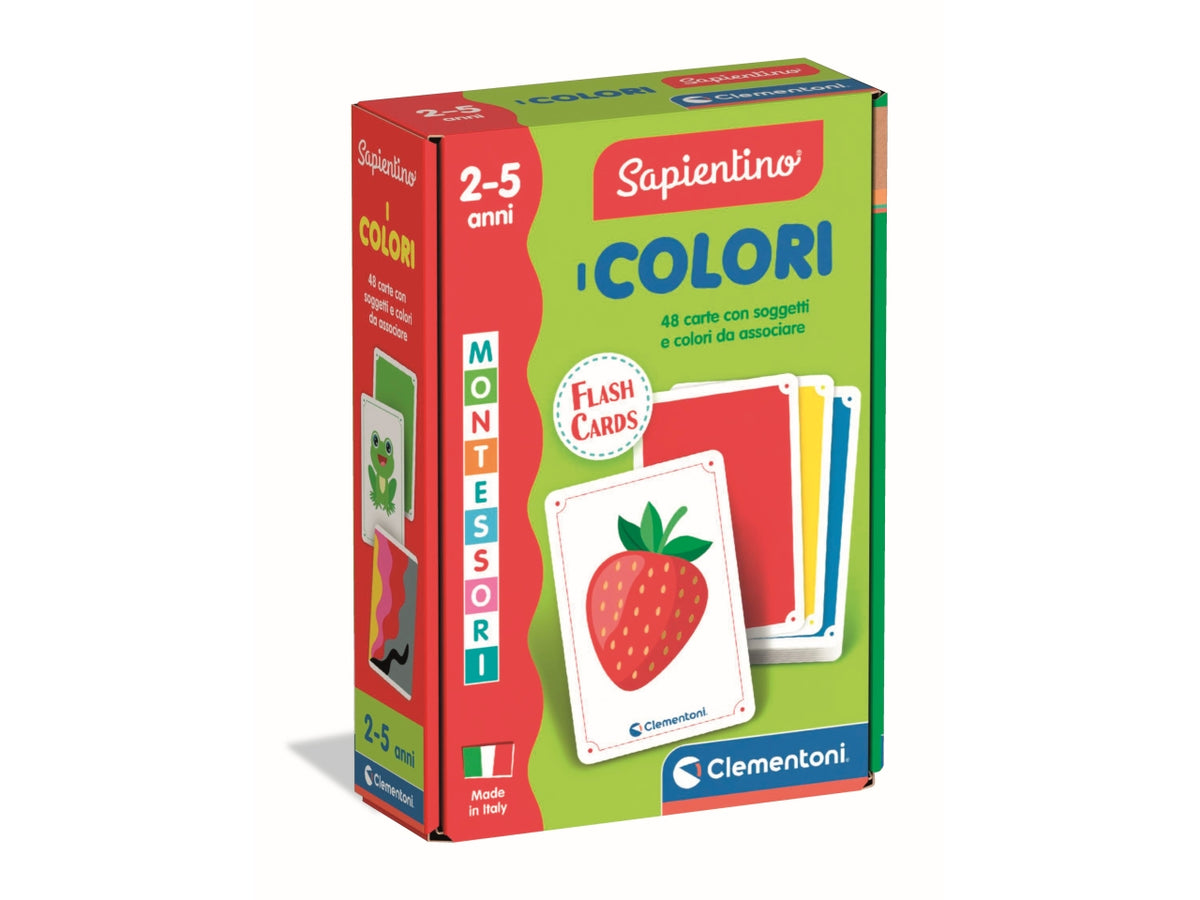 Montessori - flashcard i colori