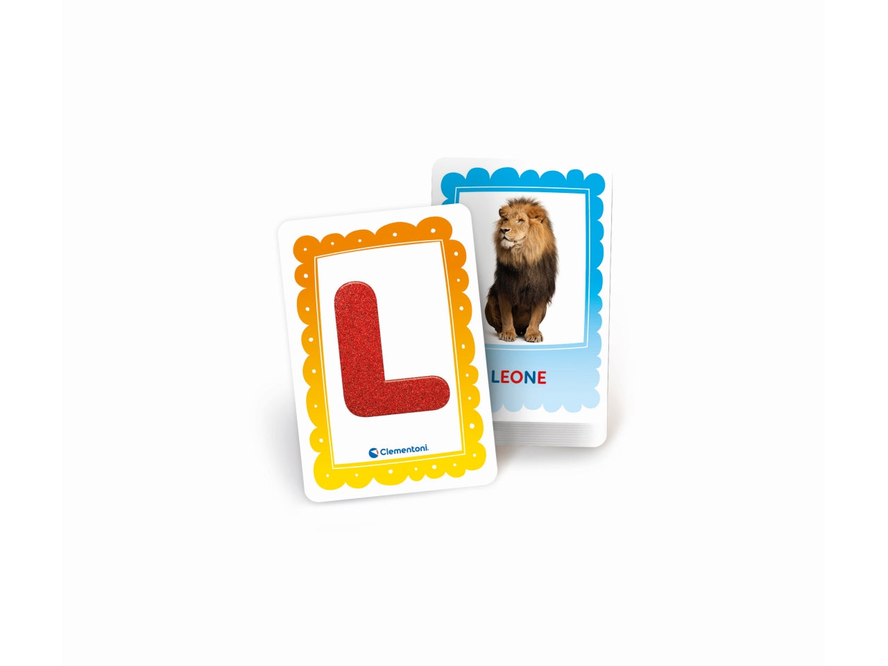 Montessori - flashcard alfabeto tattile