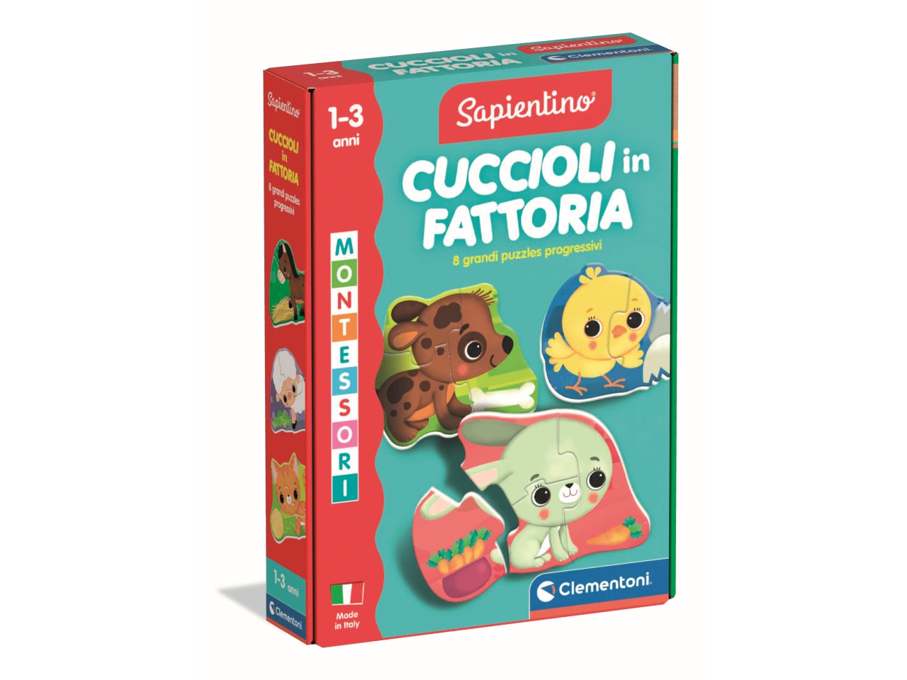 Montessori cuccioli in fattoria