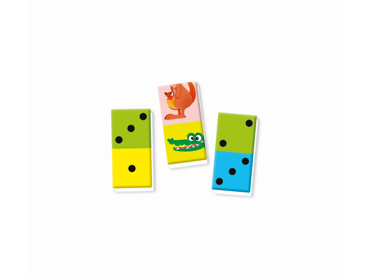 Domino numeri e animali