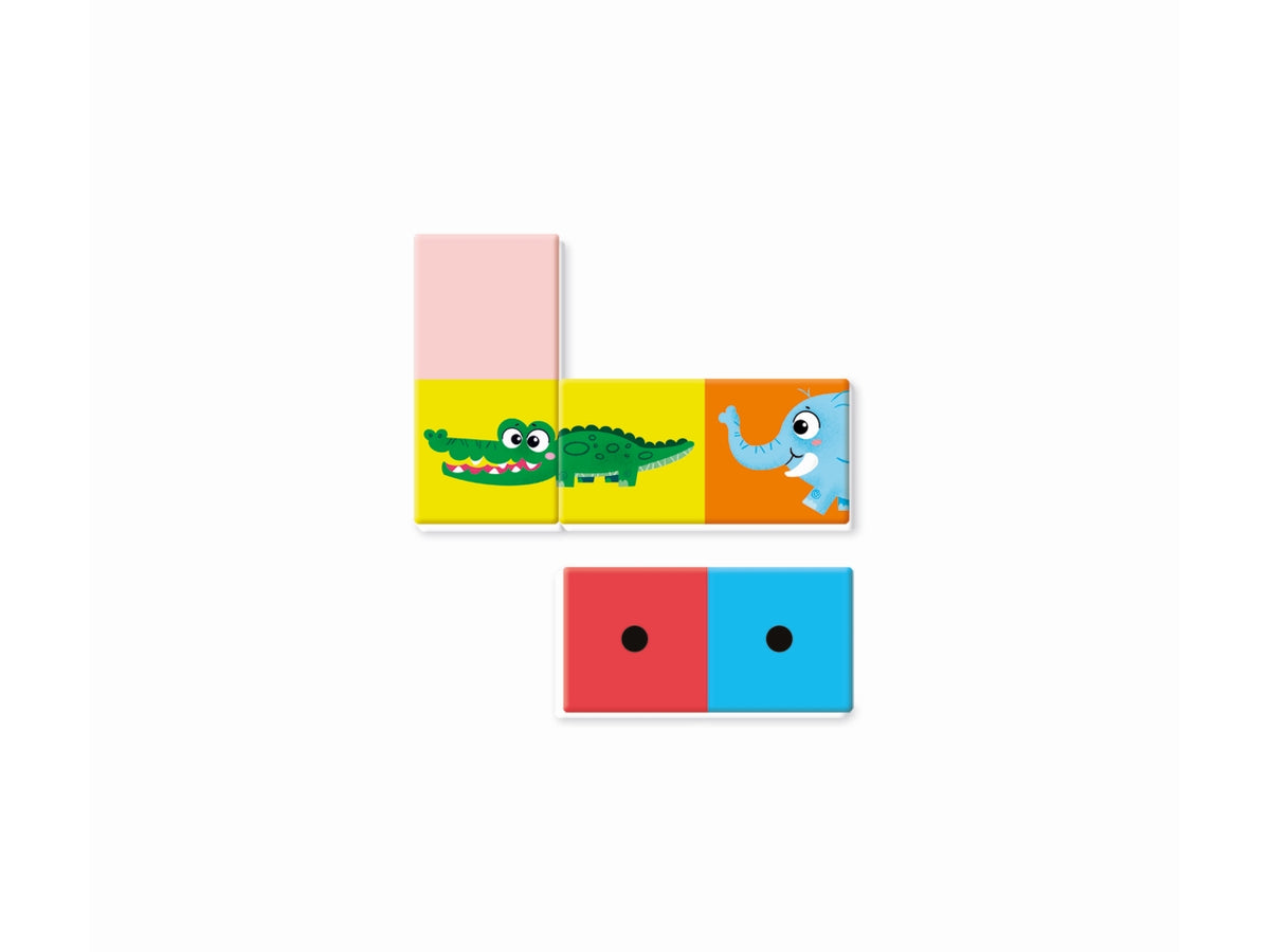 Domino numeri e animali