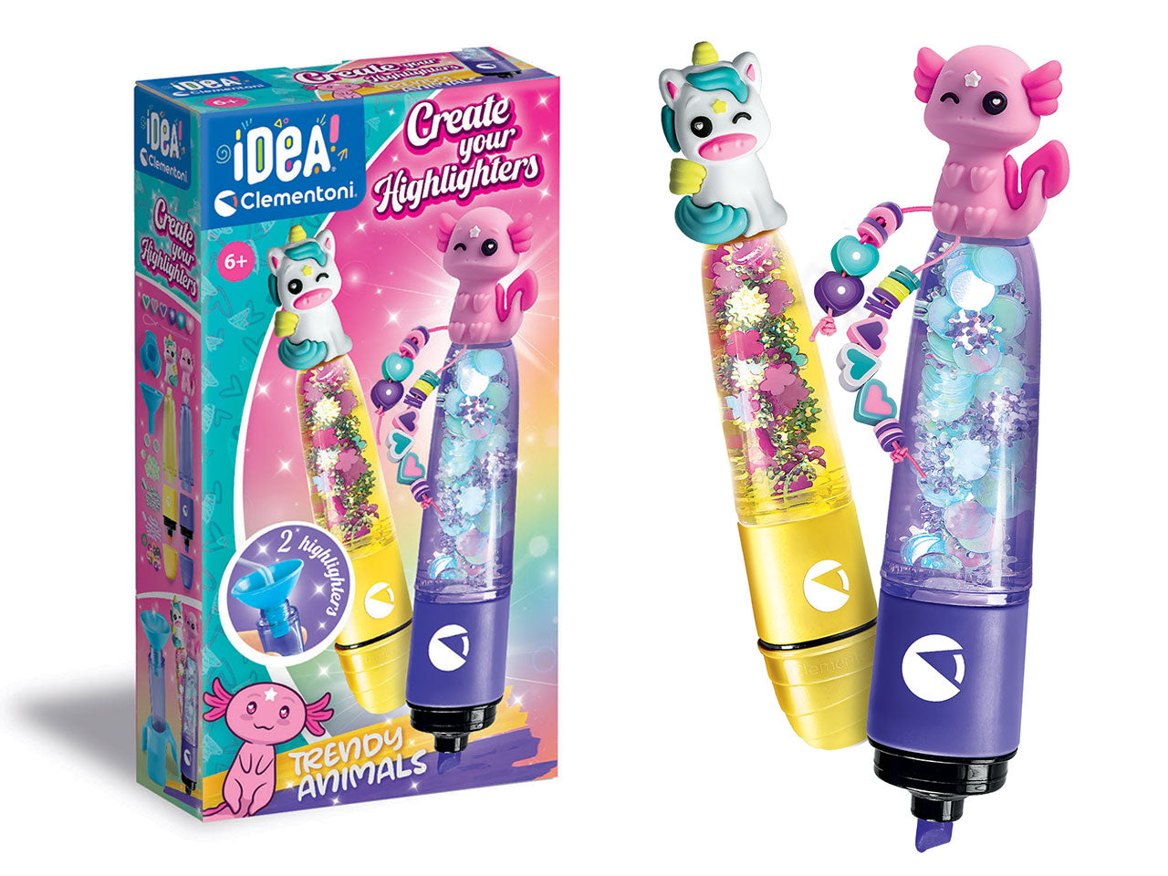 Idea Create Your Highlighter Lab.Animals