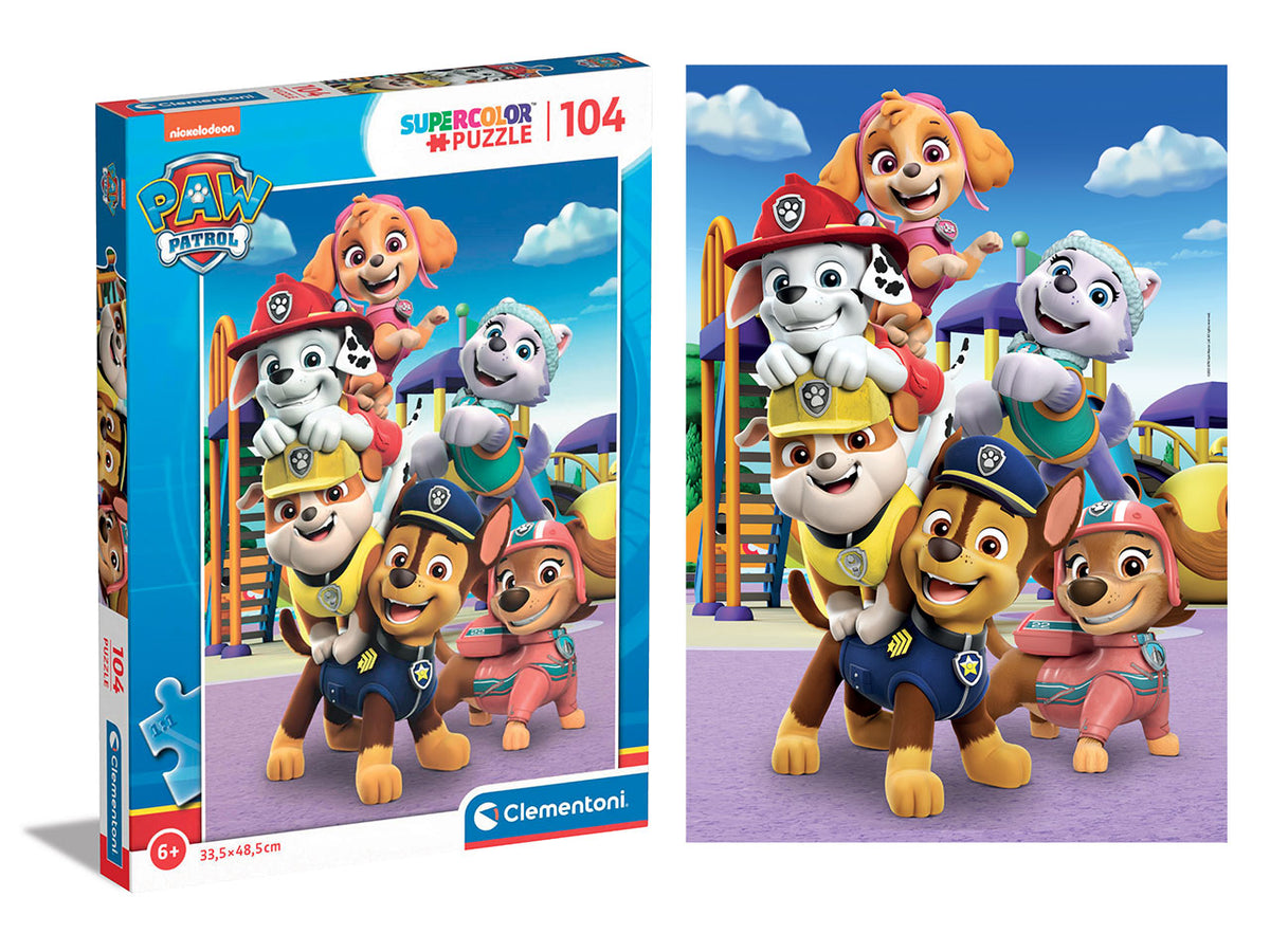 Puzzle da 104 pezzi paw patrol 2 - 2023