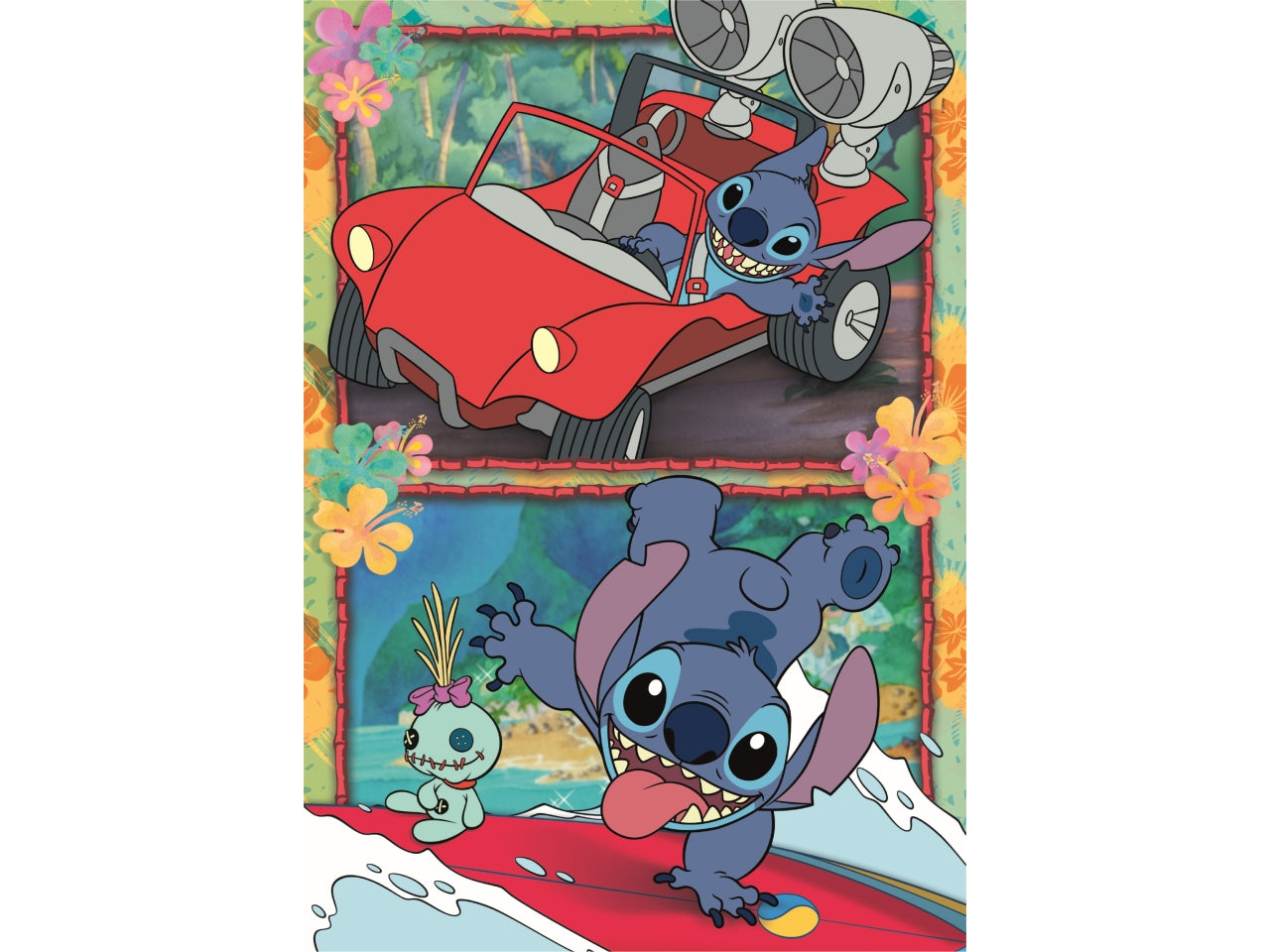 Puzzle da 104 pezzi super disney stitch