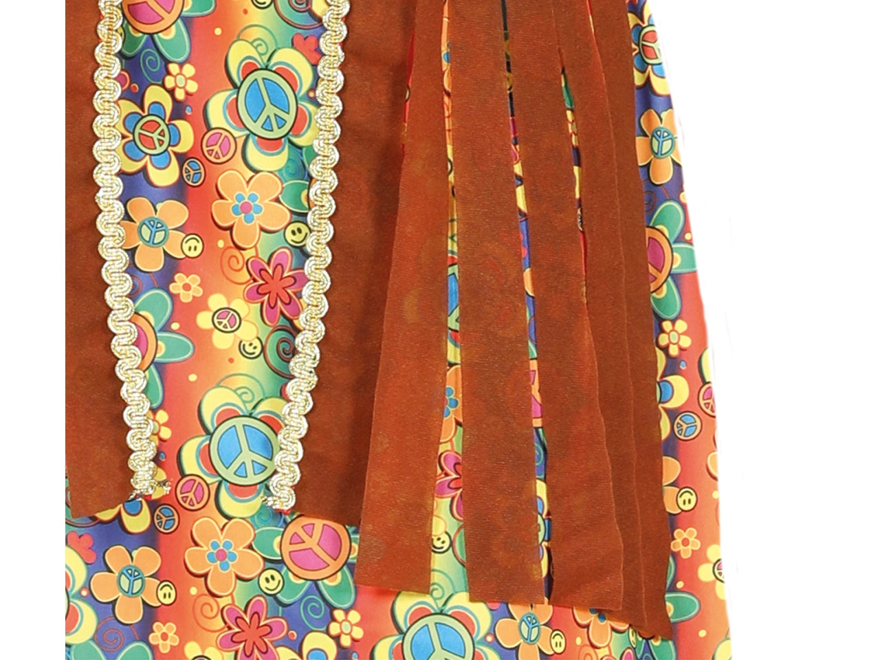 Costume adulto hippie donna taglia 38-40