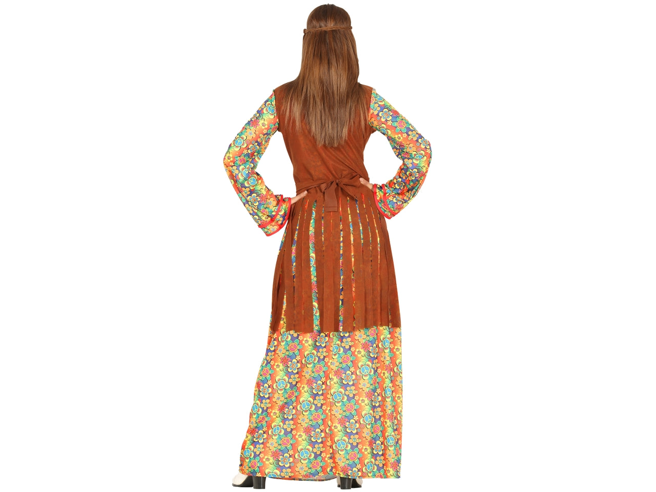Costume adulto hippie donna taglia 42-44