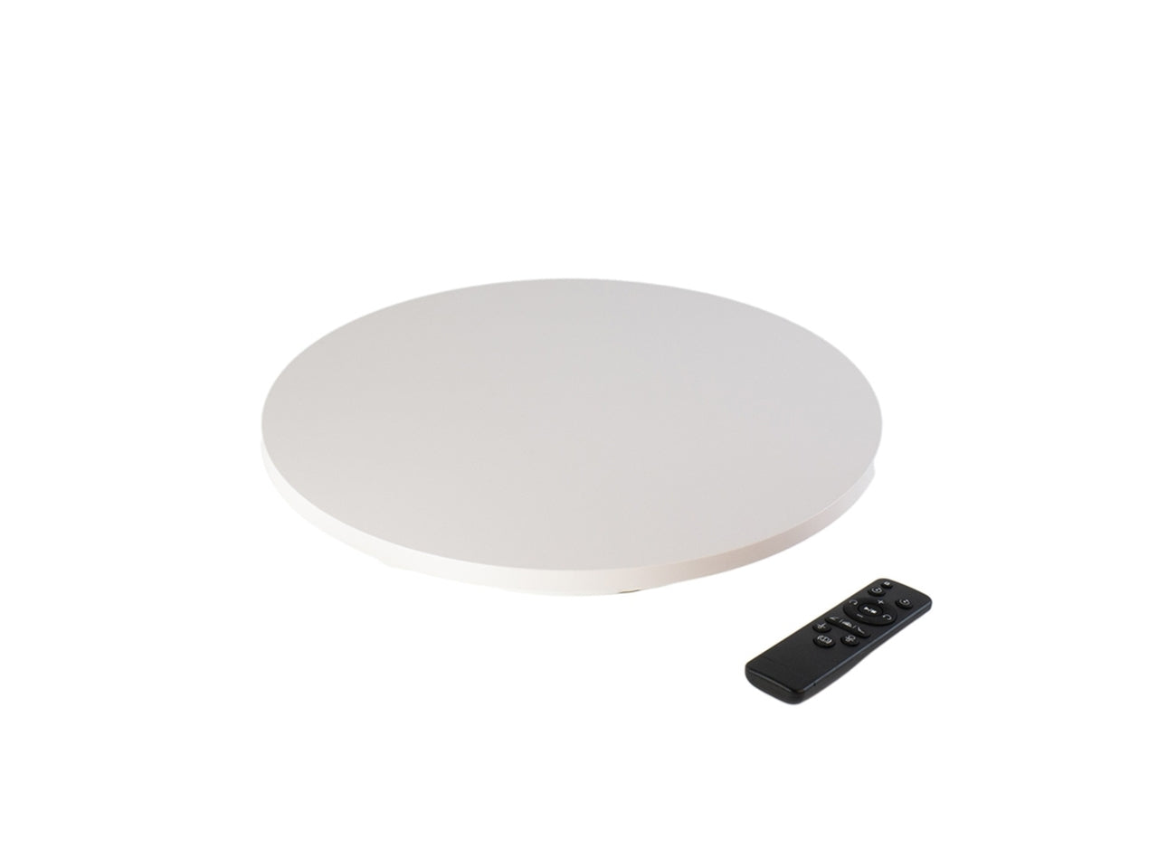 Base girevole d.42cm portata 100kg abs di colore bianca