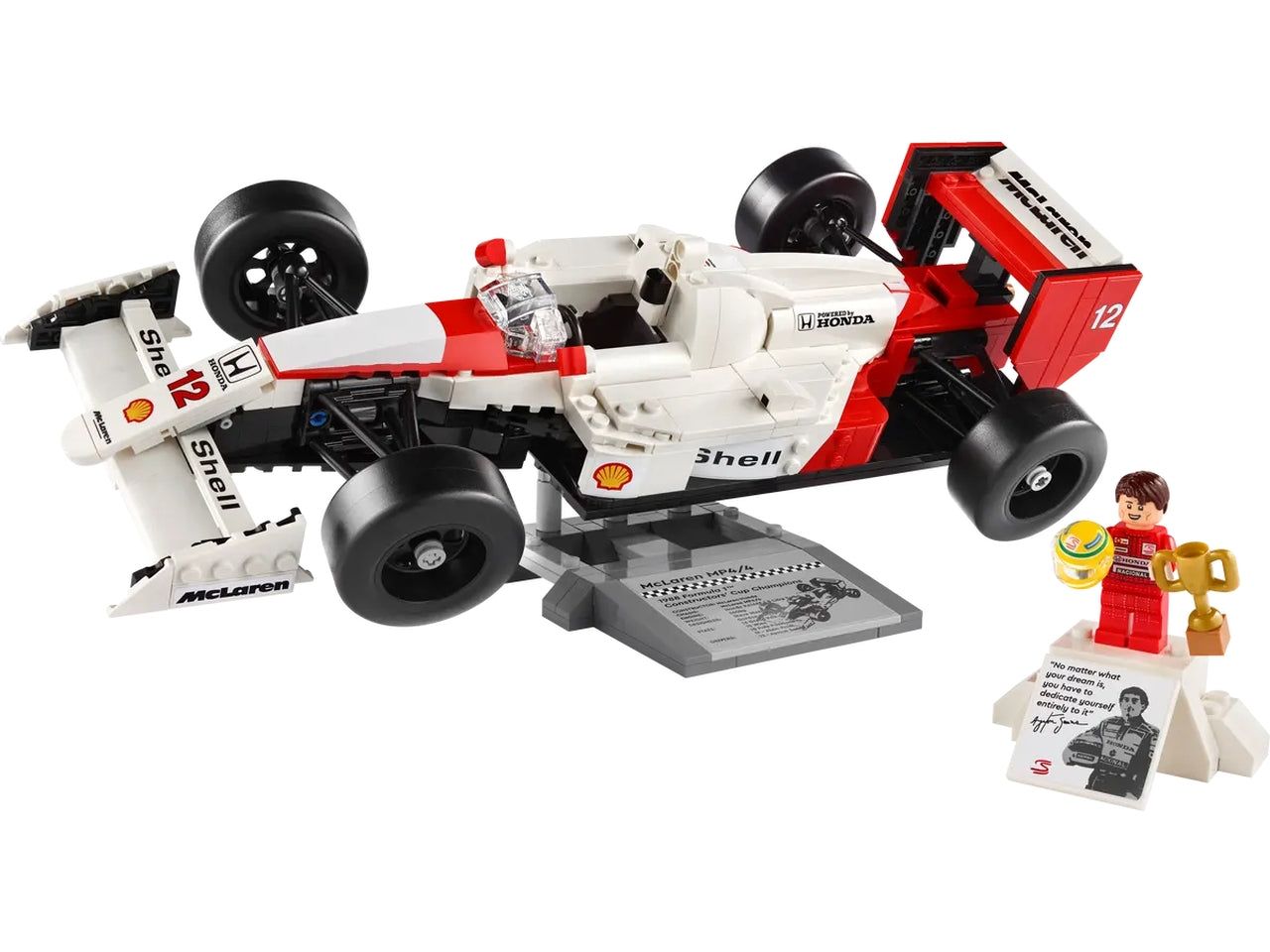 Lego Icons meclaren c/ayrton senna mp4/4 693 pezzi per età 18+ 10330