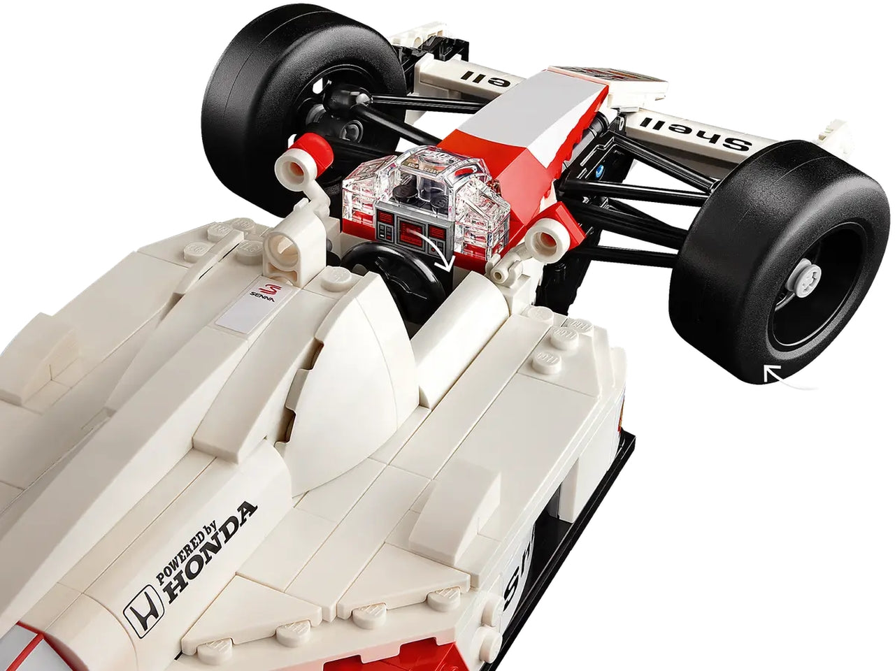 Lego Icons meclaren c/ayrton senna mp4/4 693 pezzi per età 18+ 10330