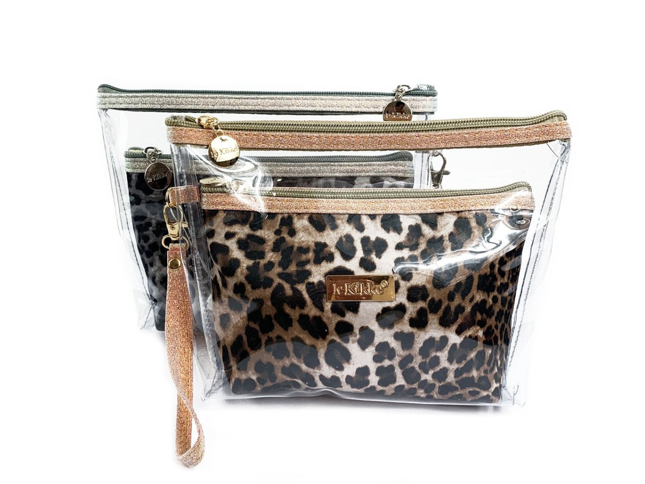 Beauty 2 pezzi trasparente/animalier