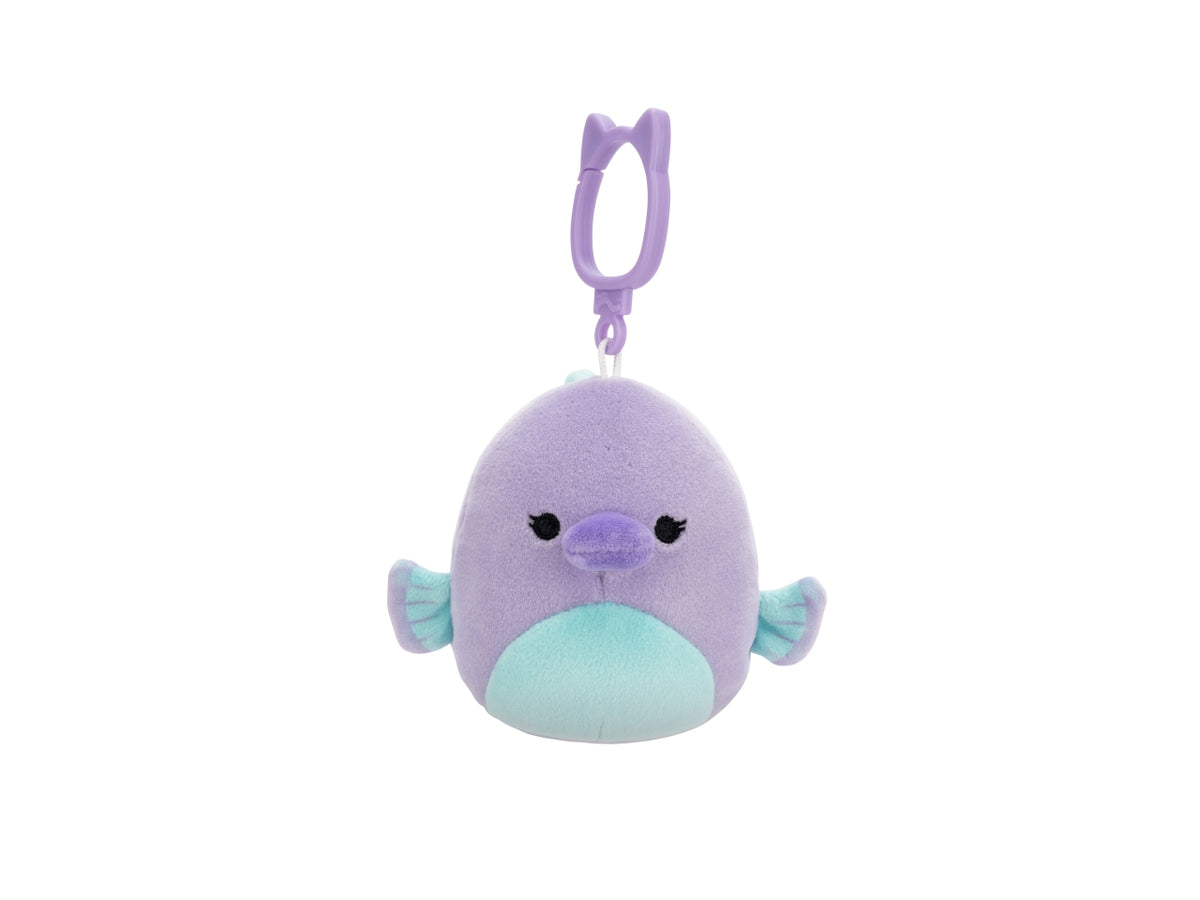 Peluche squishmallows personaggi clip on 10cm