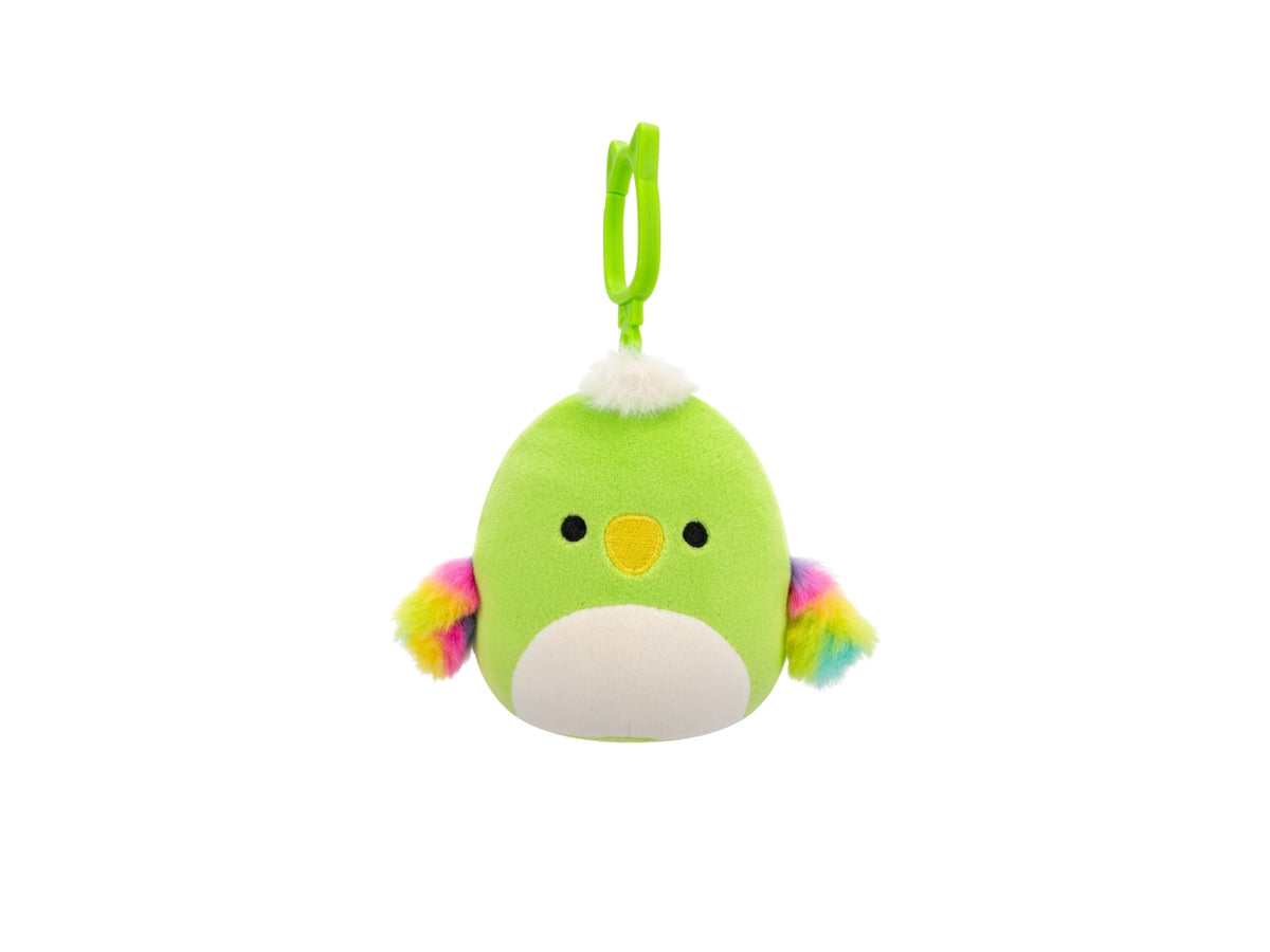 Peluche squishmallows personaggi clip on 10cm
