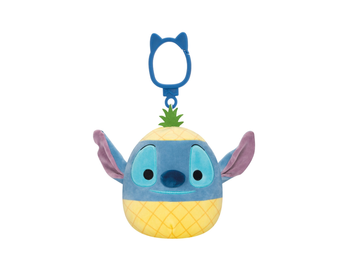 Peluche squishmallows personaggi clip on disney 10cm
