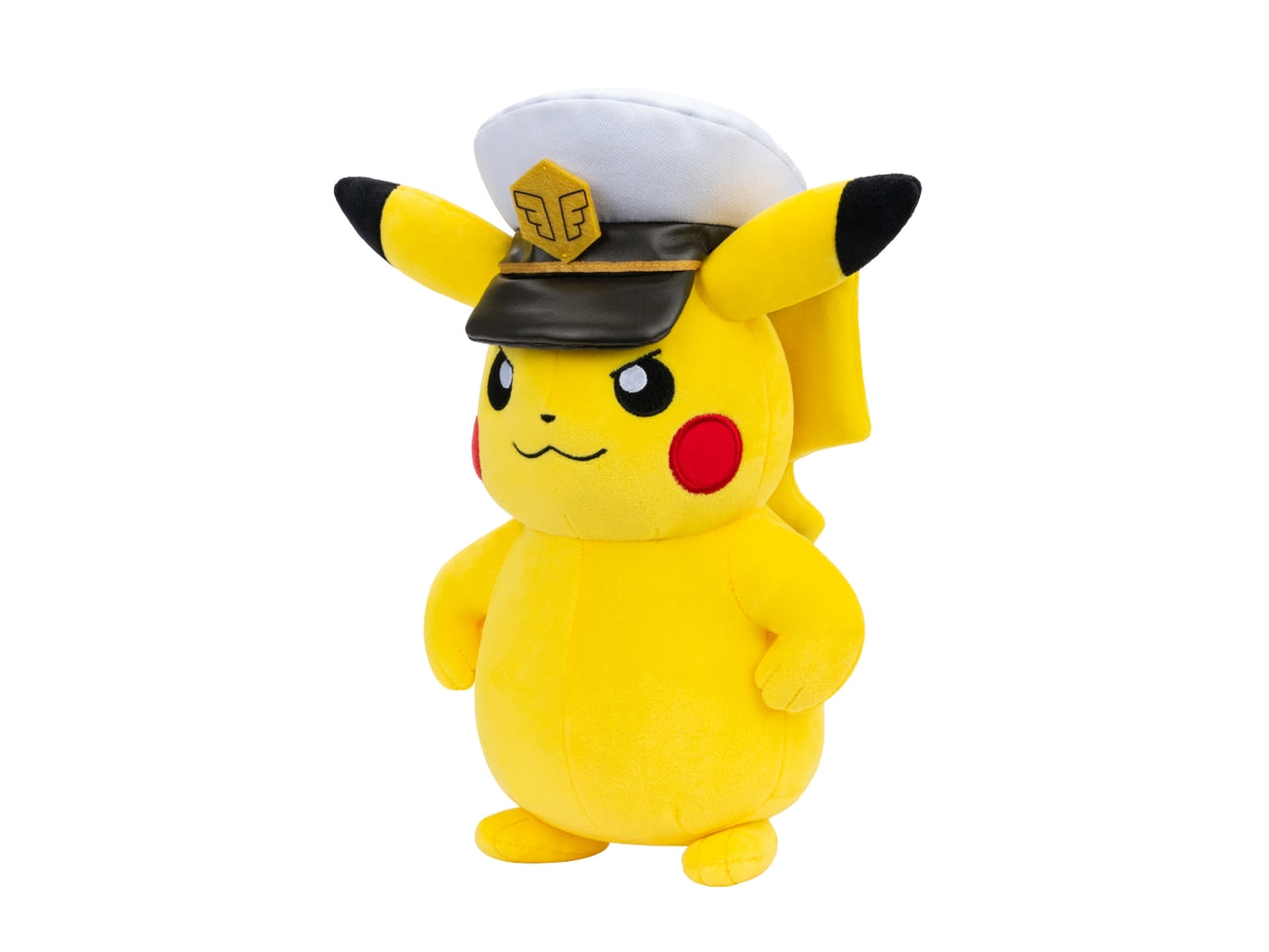 Peluche pokémon capitan pikachu 20cm
