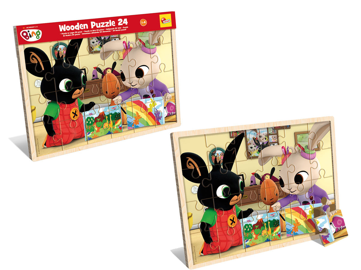 Bing wooden puzzle 24 in display 6
