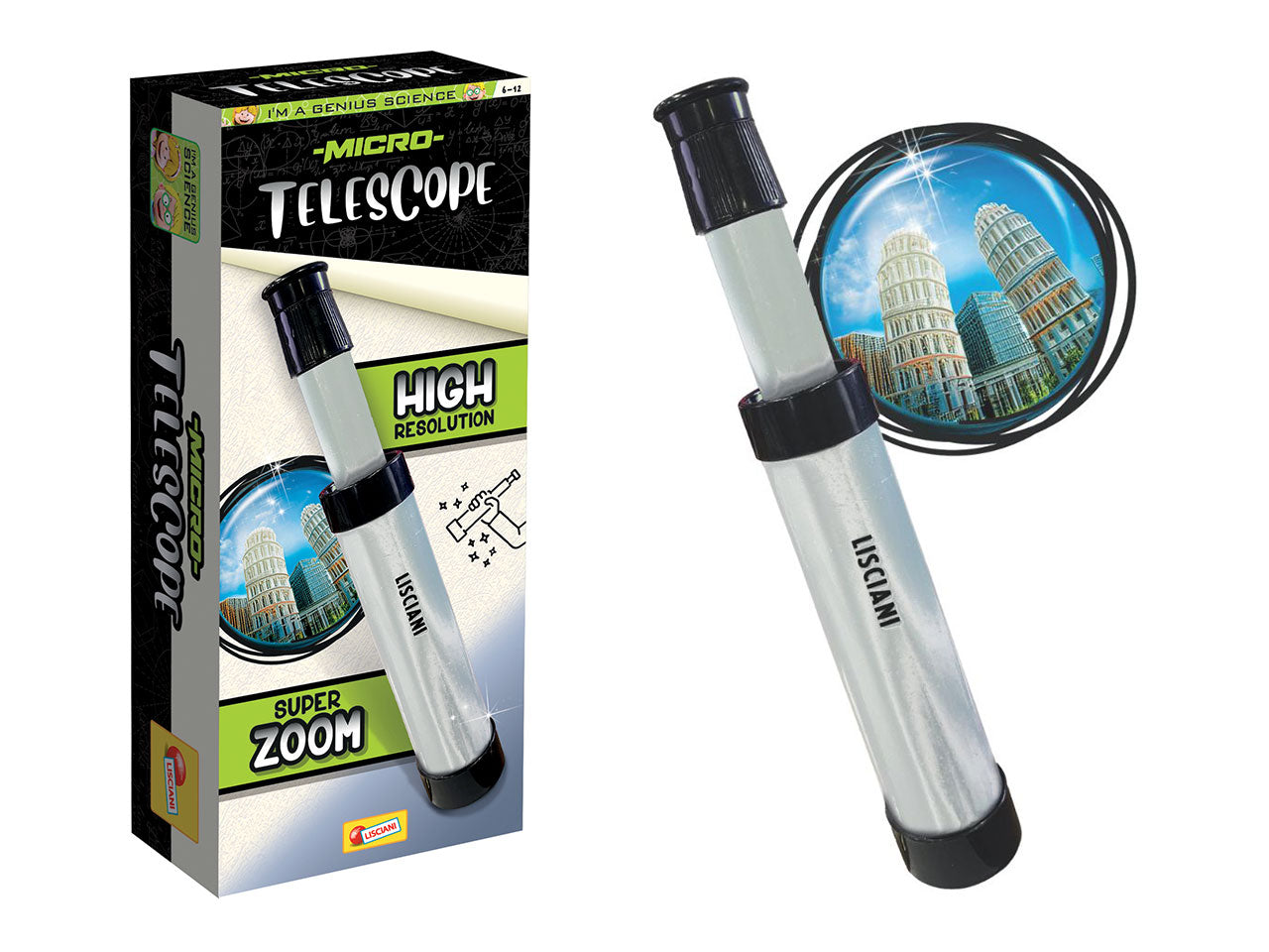 I'm a genius telescopio portatile