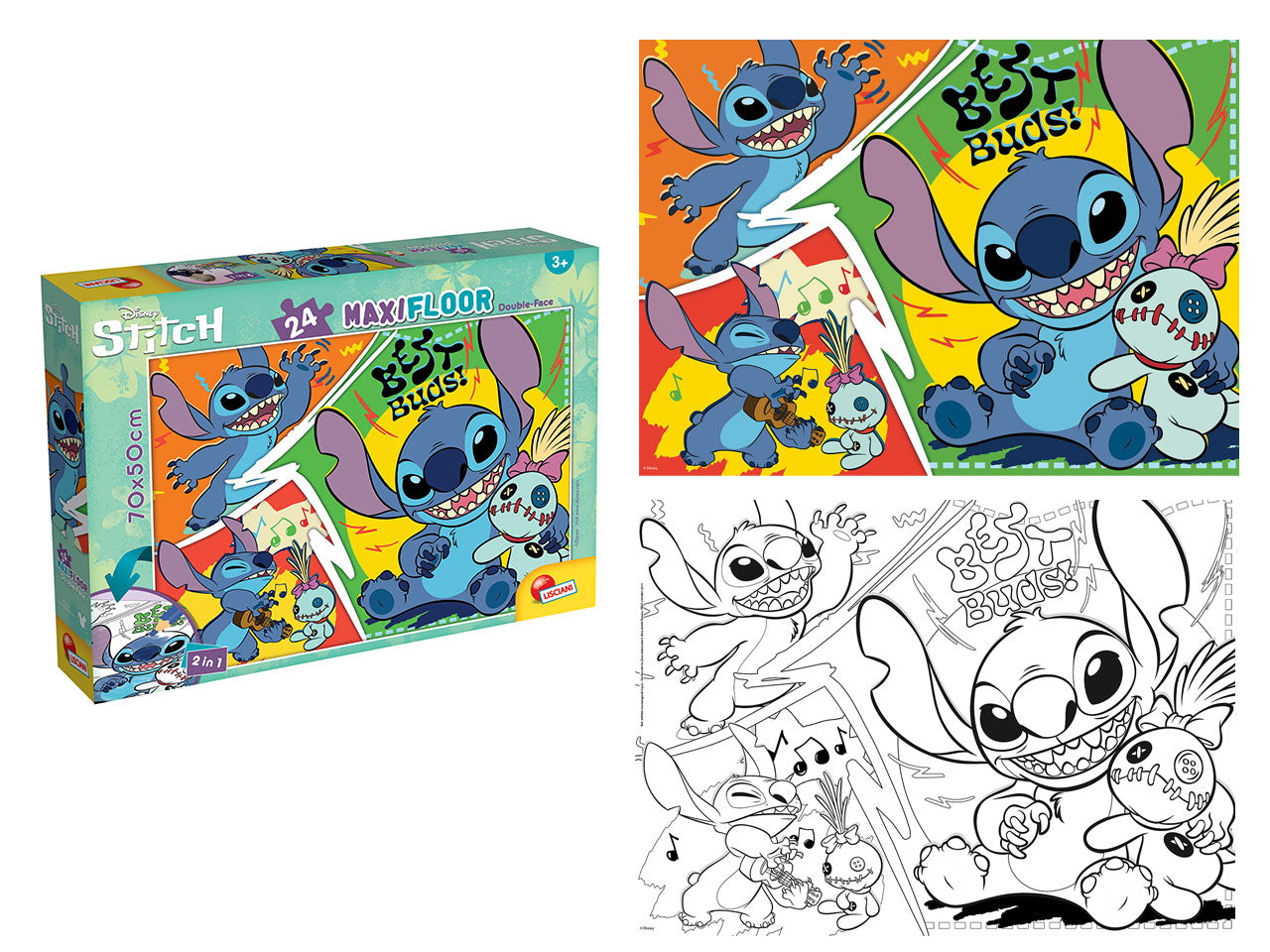 Disney puzzle df maxi floor 24 lilo stitch
