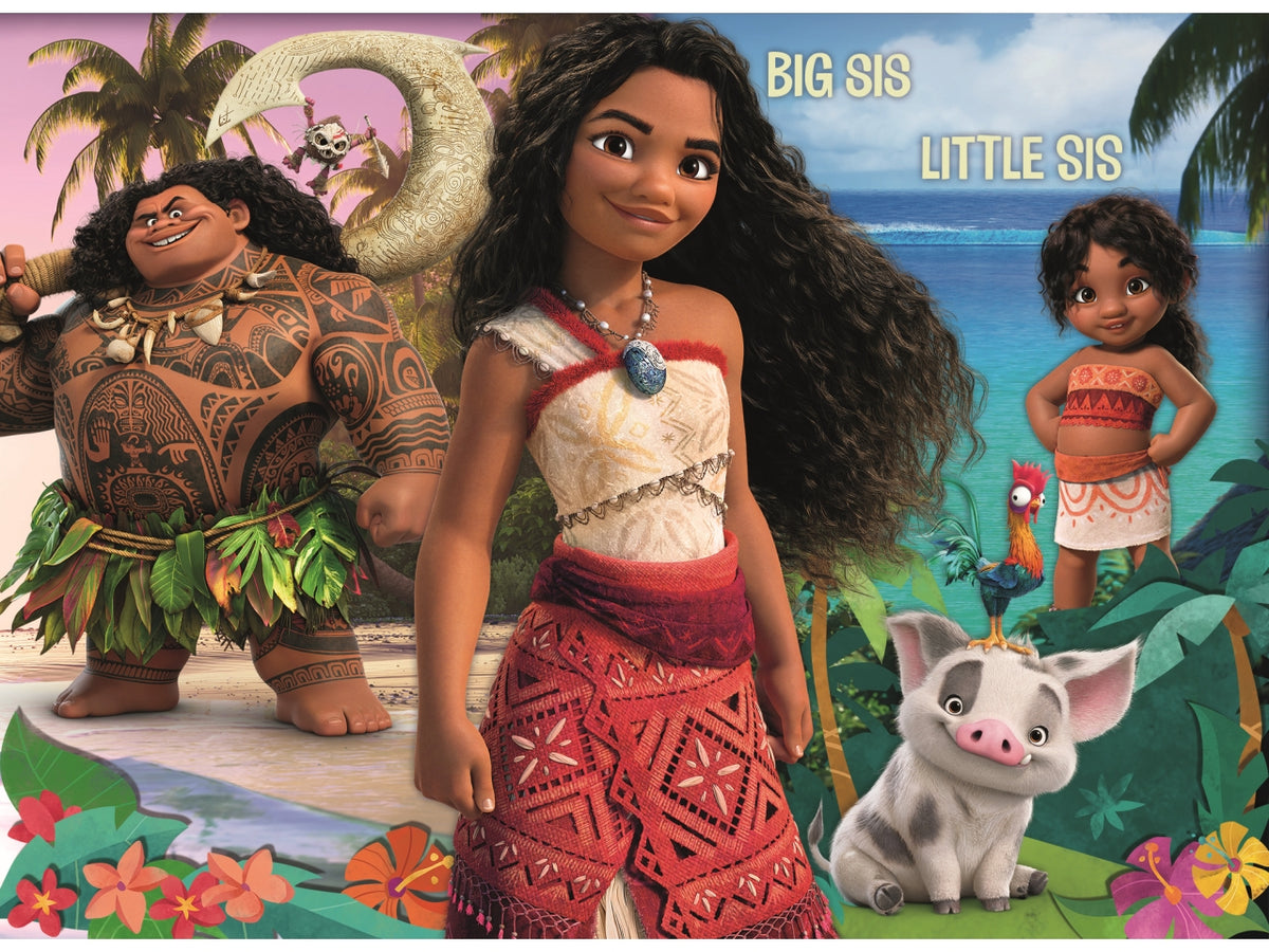 Puzzle maxifloor 108 pezzi oceania 2 disney
