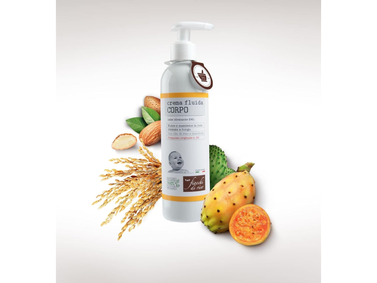 Crema fluida corpo 240ml con azione idratante