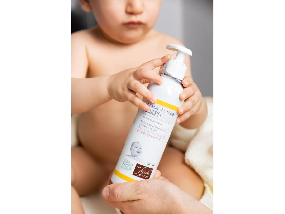 Crema fluida corpo 240ml con azione idratante