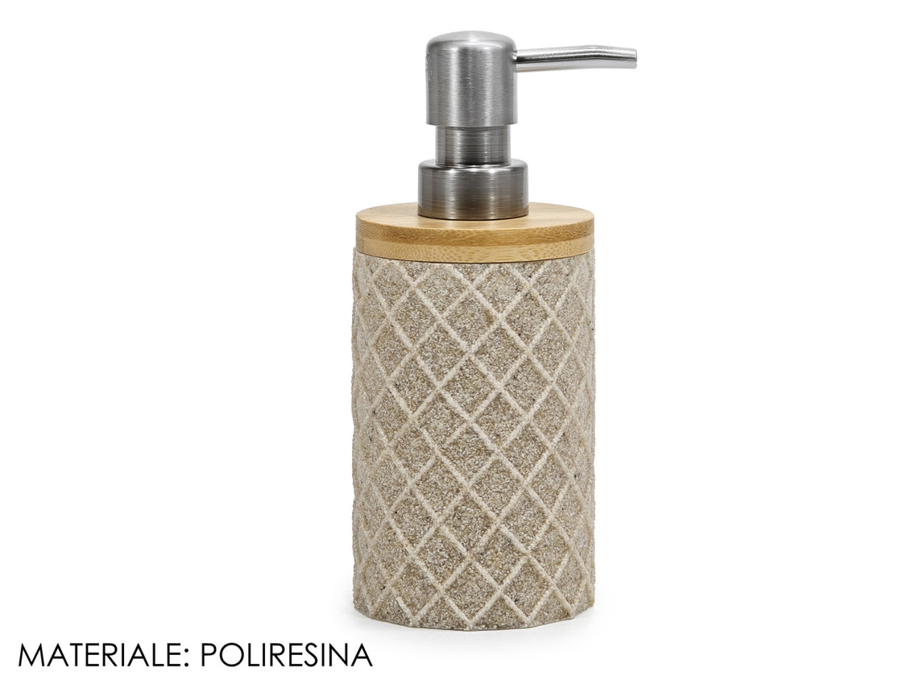 Dosasapone 220ml in bamboo di colore beige