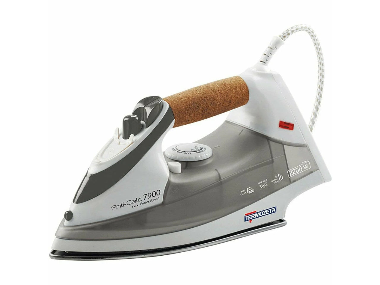 Ferro da stiro 2200w acciaio modello steamplume