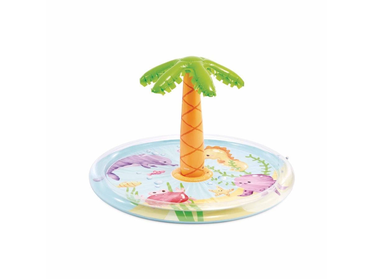 Piscina palma con spruzzo cm 173x104