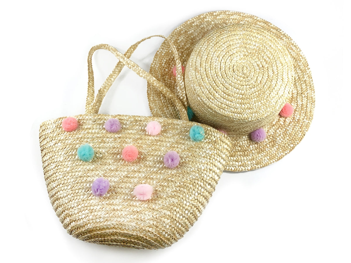 Cappello e borsetta le kikke pon pon lovers