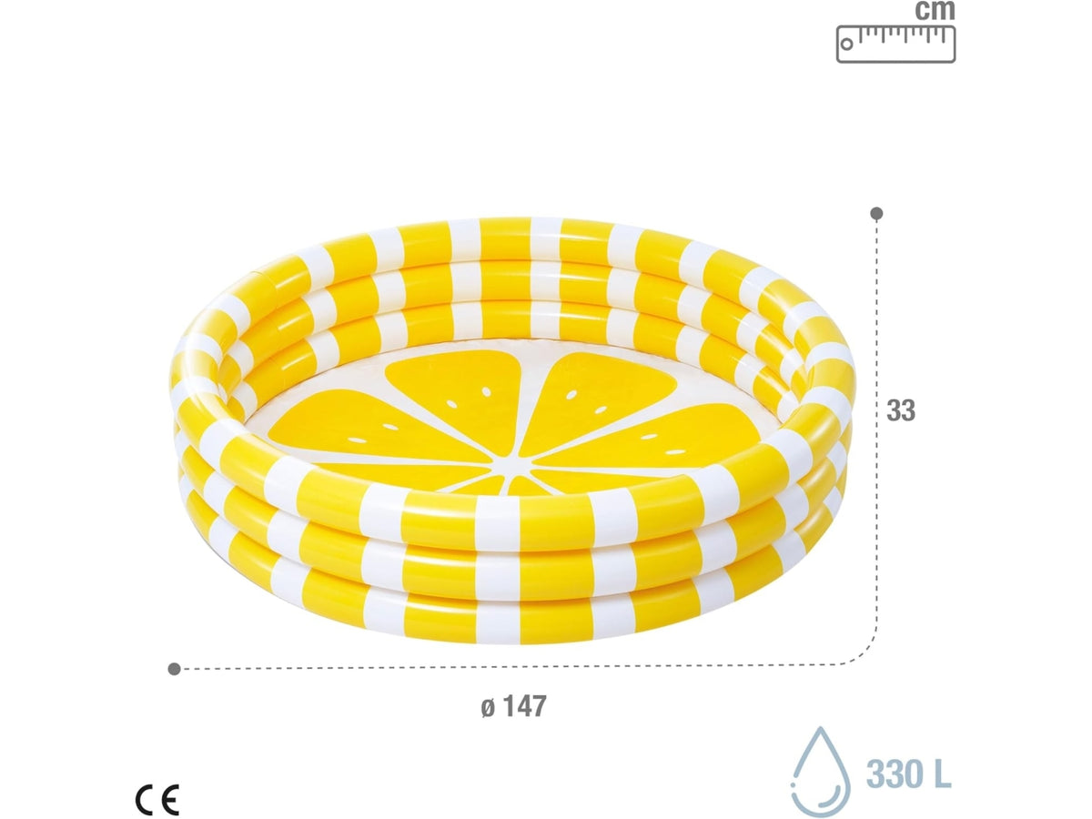 Piscina gialla cm 147x33