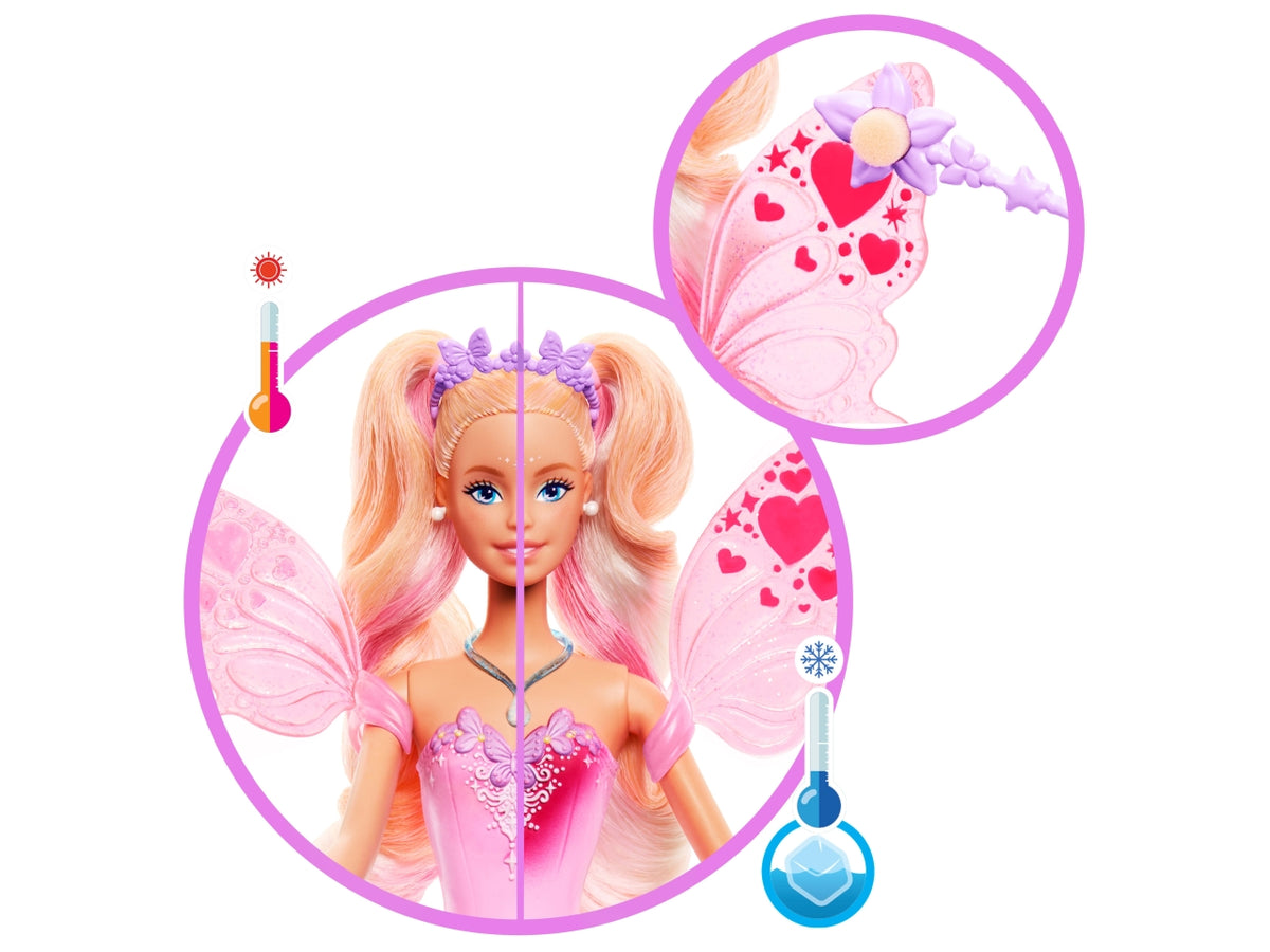 Barbie fatina cambia colore $