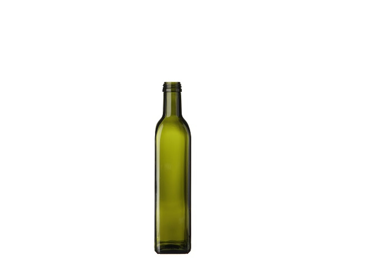 Marasca bottiglia olio verde 250cc con capsula