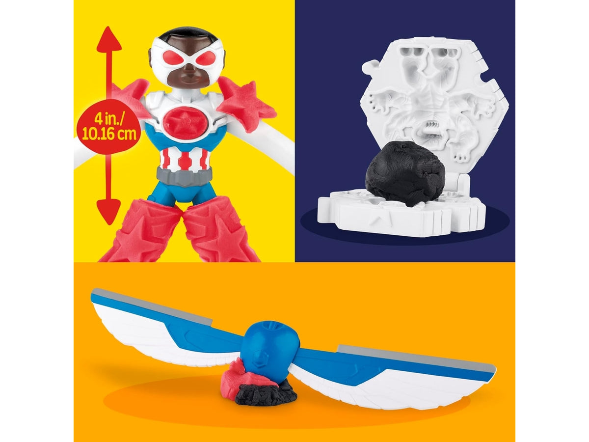 Play-doh moto di captain america