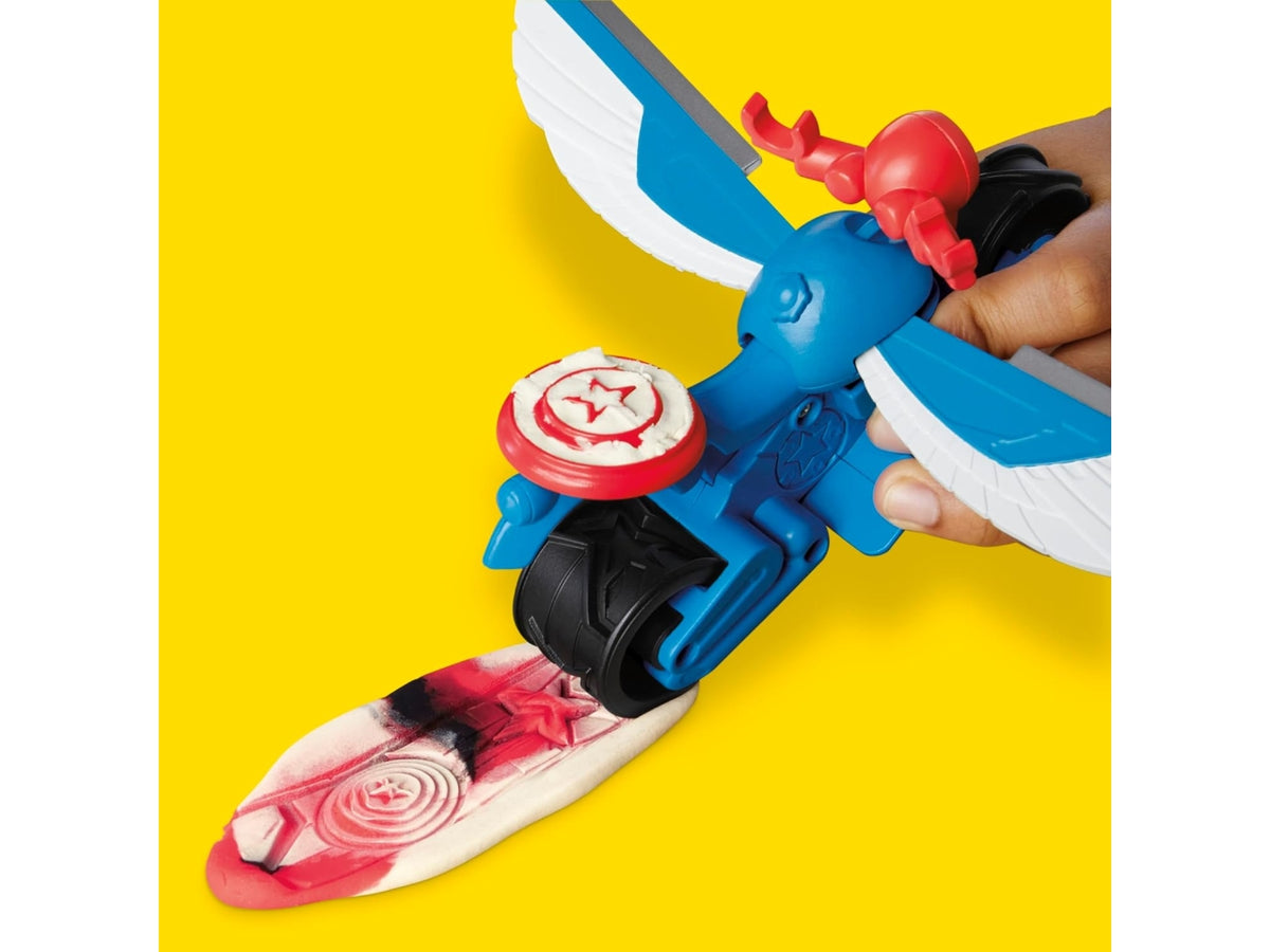 Play-doh moto di captain america