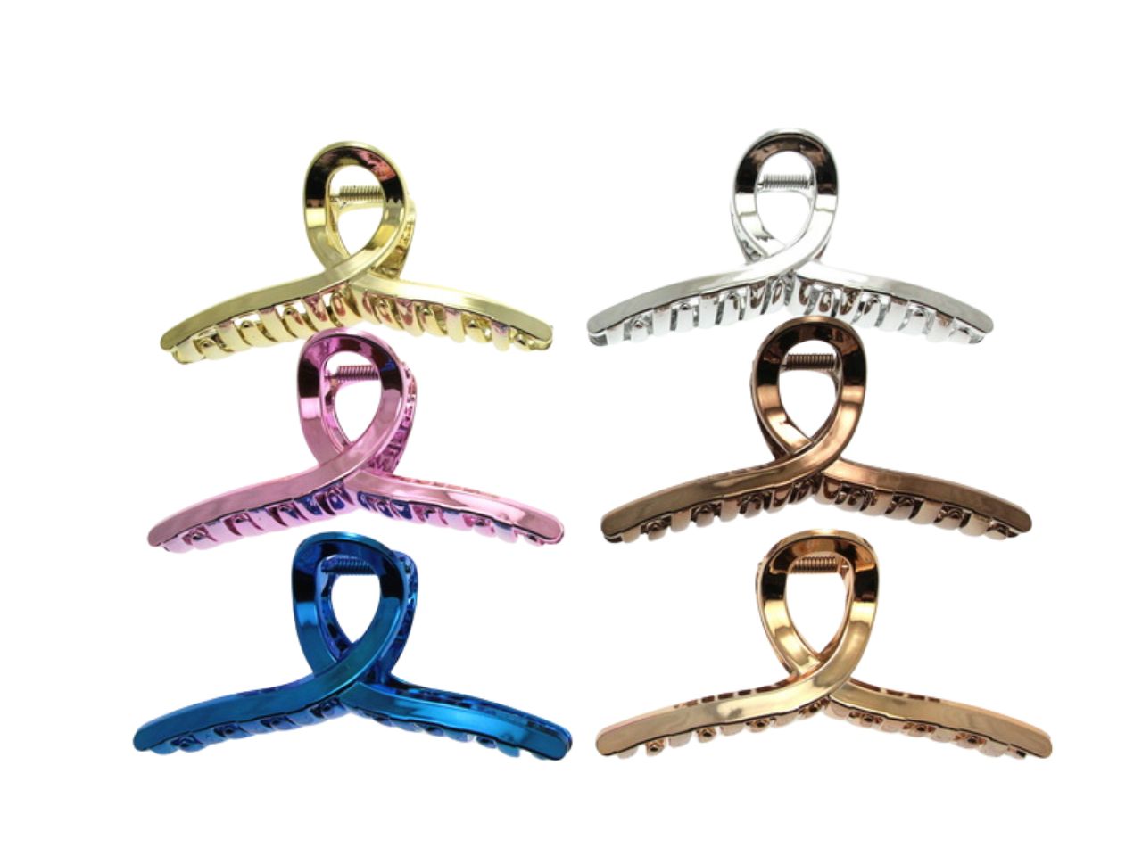 Pinza nodo metallizzata