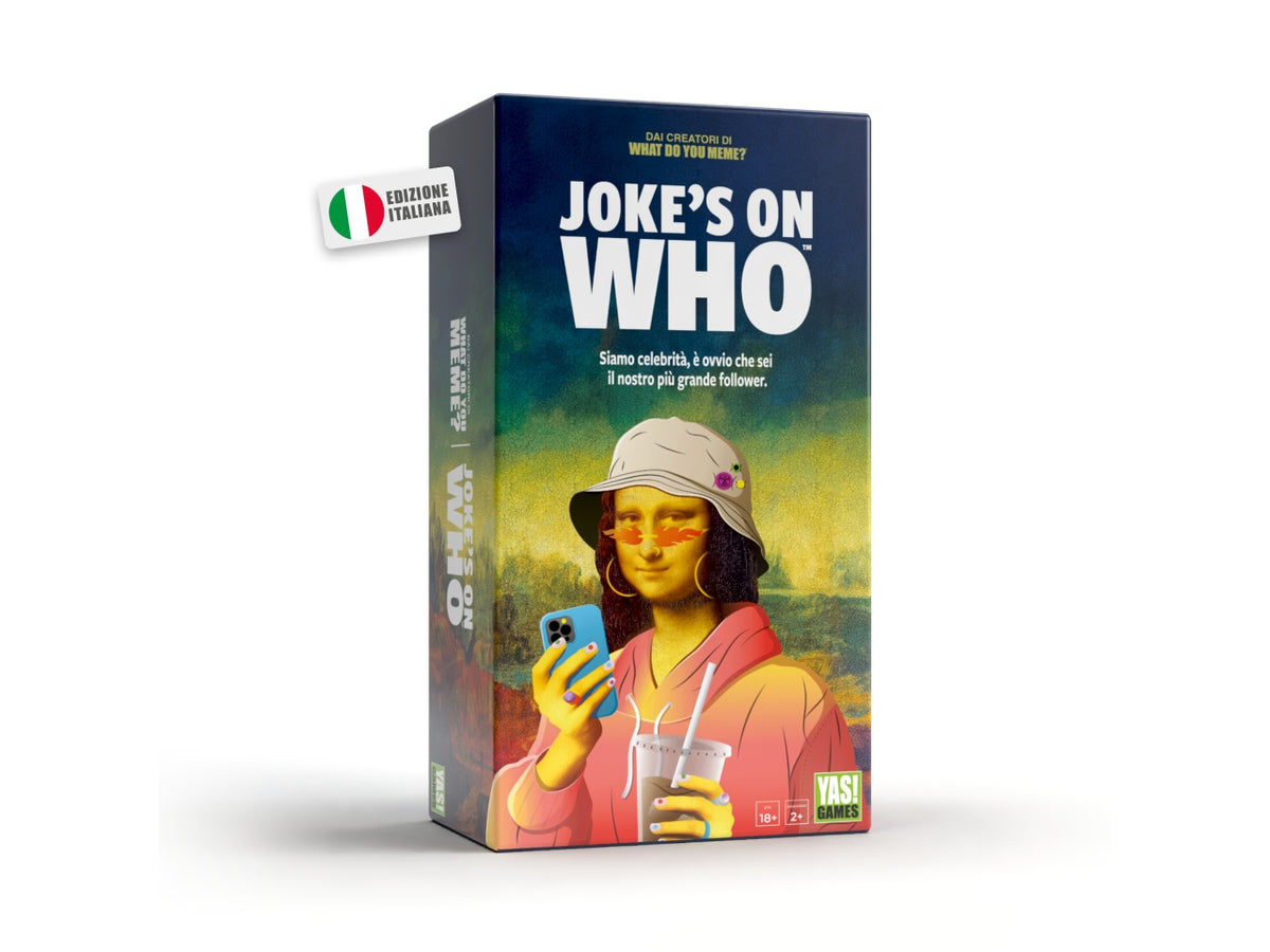 Gioco joke's on who 12x22x7cm
